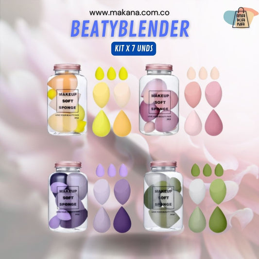 BeatyBlender Kit x 7 unds
