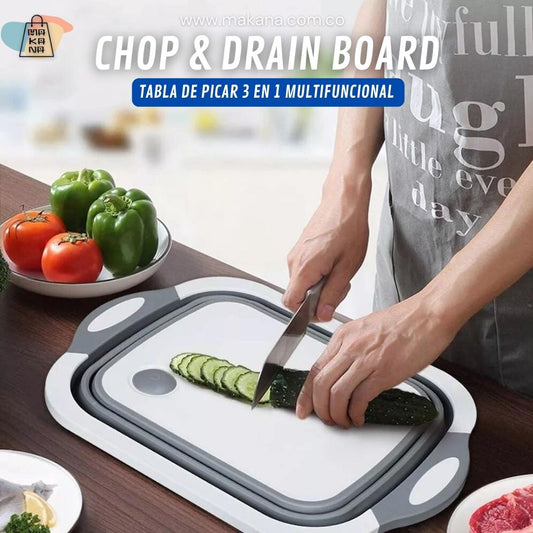 Chop & Drain Board