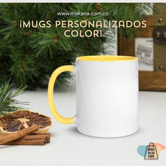 Mugs Personalizados Color - Makana